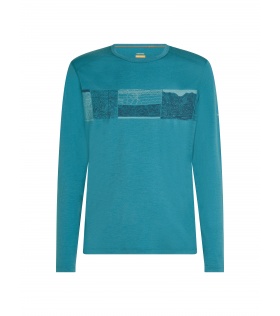 Блуза Icebreaker M's Merino 200 Oasis LS Crewe Thermal Top Elevation Line