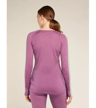 Блуза Icebreaker W's 125 ZoneKnit LS Crewe Winter 2025