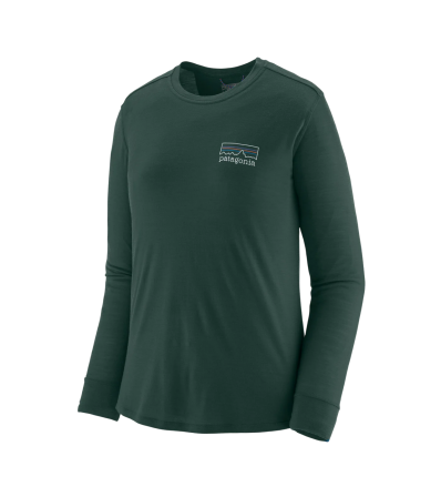Patagonia W's Long-Sleeved Capilene Cool Merino Graphic Shirt