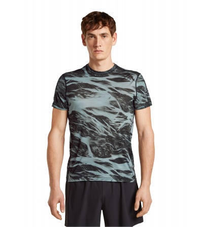 Тениска Icebreaker Merino 125 Cool Lite Speed SS Tee Motion AOP M's