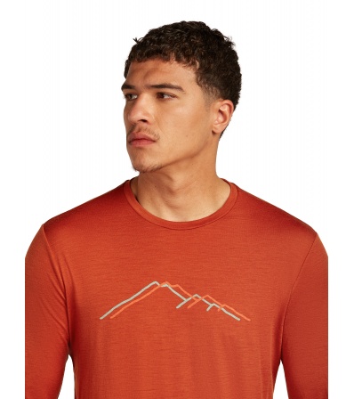 Icebreaker Merino 150 Tech Lite LS T-Shirt Rainer Ridge M's