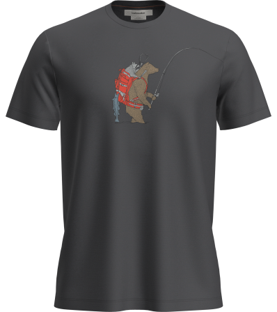 Тениска Icebreaker Merino 150 Tech Lite SS Tee Bear Catch M's