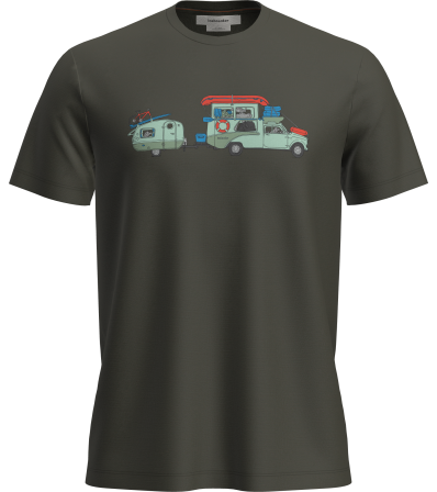 Тениска Icebreaker Merino 150 Tech Lite SS Tee Transportage M's